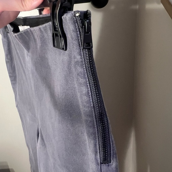 Everlane Ankle Pants Women’s Size 4 Gray Slim Fit Stretch Work Trousers - Picture 6 of 8